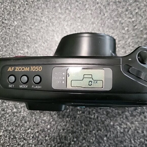 Samsung AF Zoom 1050 35mm Compact Film Autofocus Camera With Case, Works - Picture 2 of 10